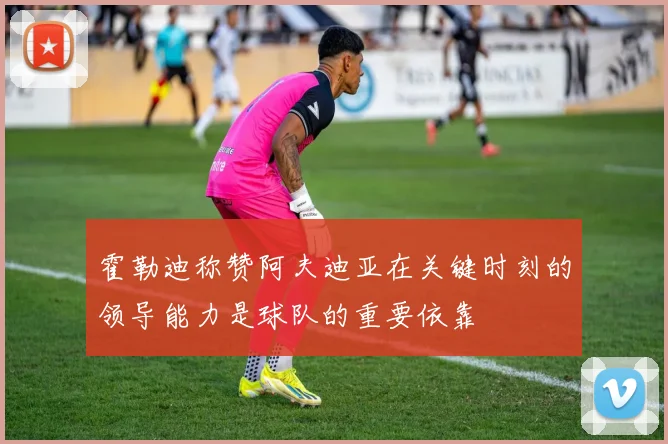 霍勒迪称赞阿夫迪亚在关键时刻的领导能力是球队的重要依靠